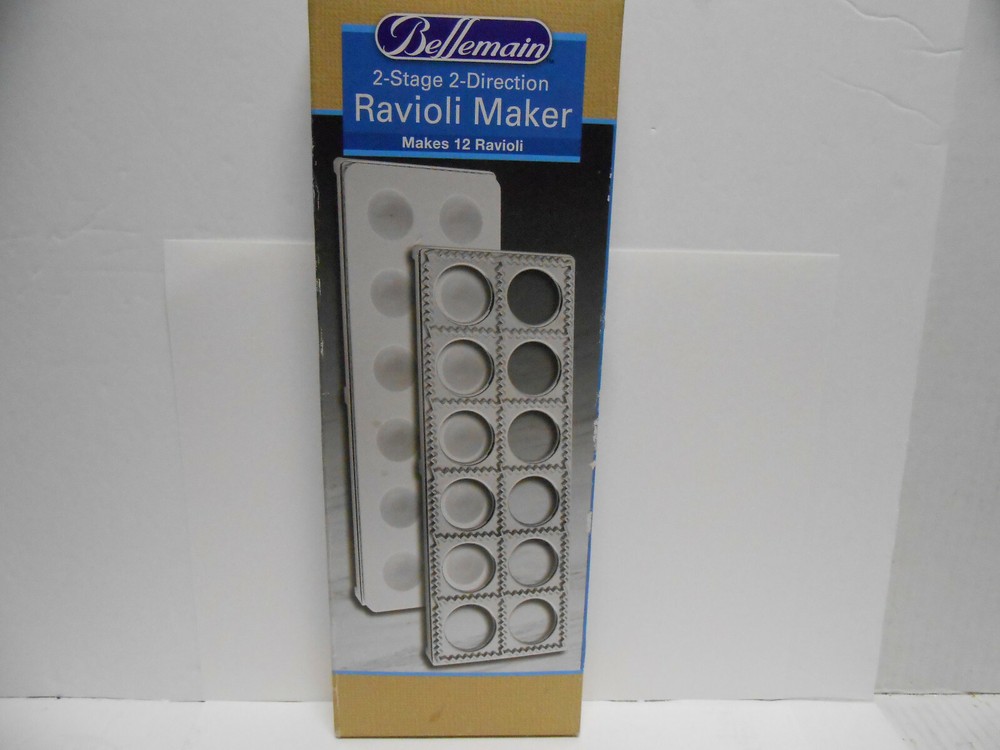 BELLEMAIN 2-STAGE 2-DIRECTION RAVIOLI MAKER MAKES 12