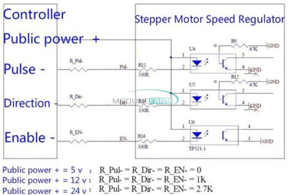 Reversible Stepper Motor Speed Regulator * Pulse Signal Controller *Stepping