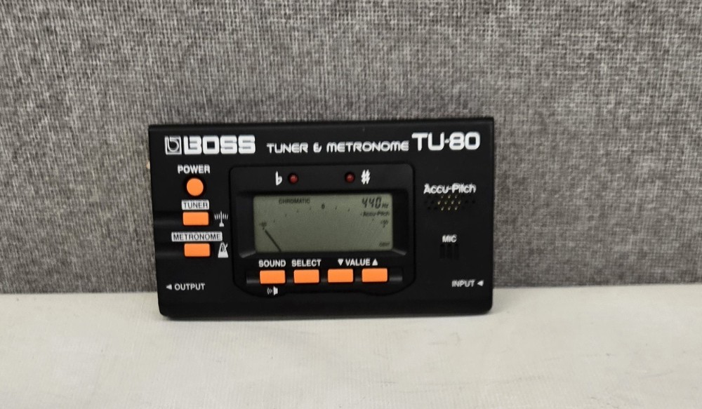 Boss TU -80 Tuner &  Metronome Tested