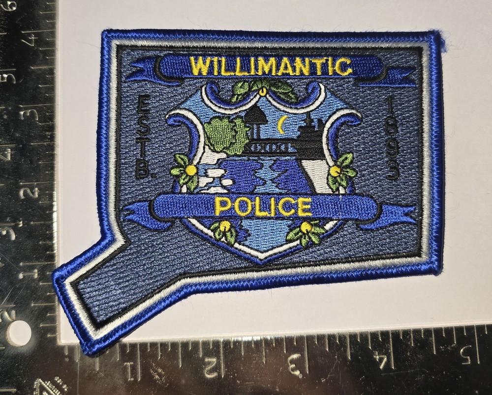 Willimantic Police Patch – Connecticut Shape Scenic Design