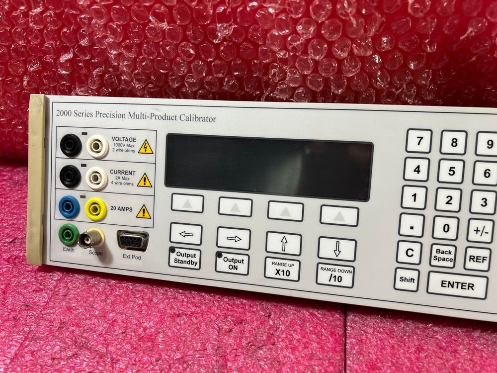 TRANSMILLE Model 2040 2000 Series Precision Multi-Product Calibrator Panel only