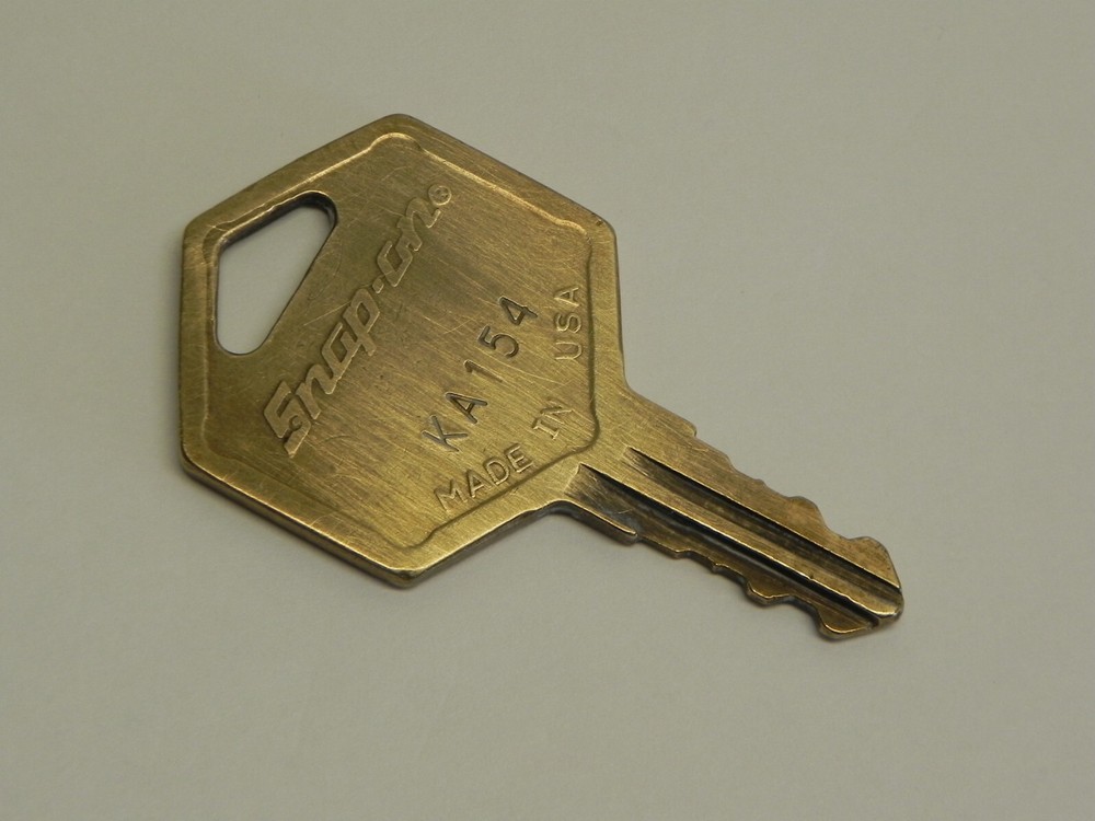 Snap-on Vintage KA154 Code Key Original Key (1 Key Only)