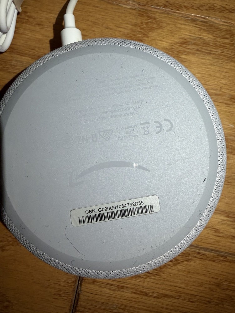 Amazon Echo Dot 3rd Gen Smart Speaker C78MP8 Used Tested D55 Sandstone