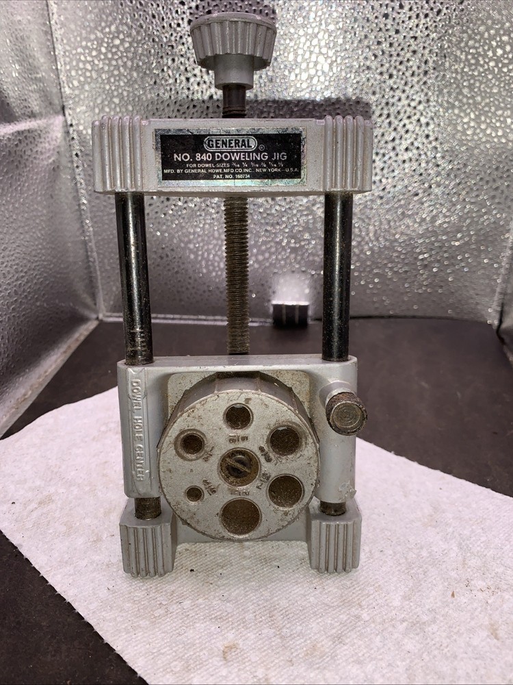 Vintage GENERAL NO. 840 Doweling Jig