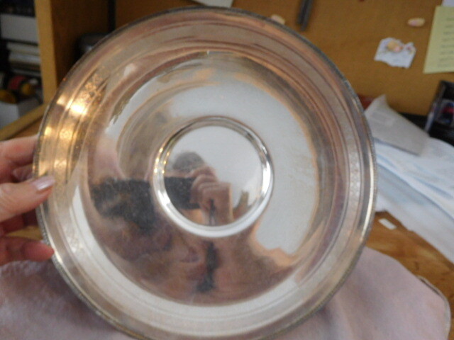 Vintage 10" Pairpoint EPNS Tray