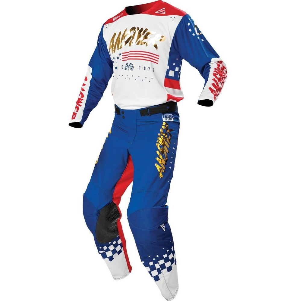 ANSWER RACING A21 ELITE REDZONE PANTS