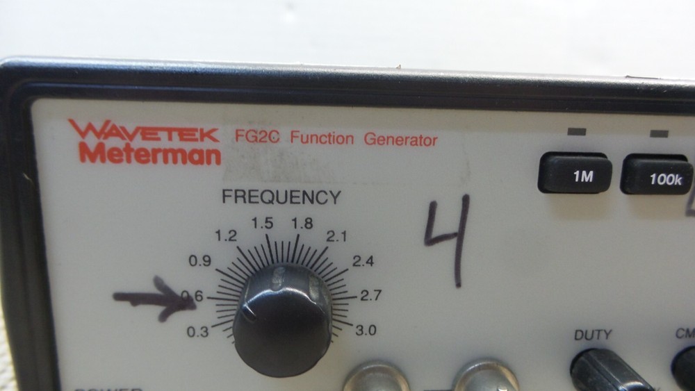 Wavetek Meterman FG2C Function Generator | Untested