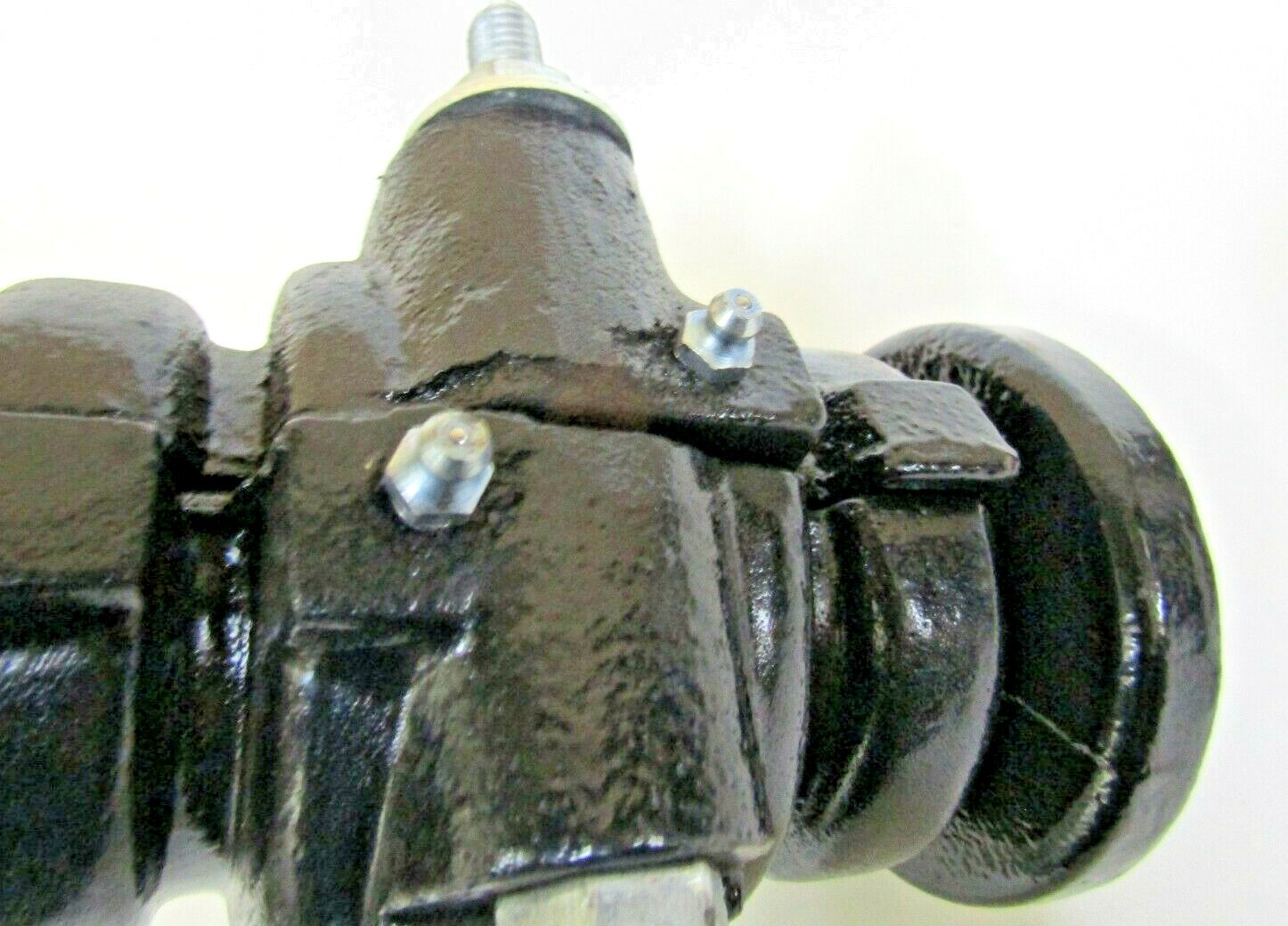 COMPLETE DISC HARROW BEARING ASSEMBLY, 1" SQ 7-1/2" RIBBED SPOOL WITH CAPS BOLT