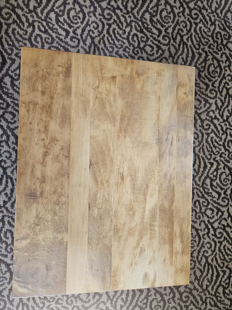 Restored Vintage Mid-Century Maple Planner Group End Table