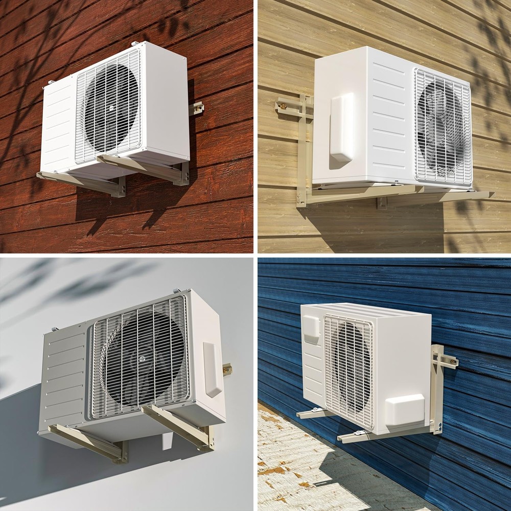 Mini Split Wall Mounting Bracket: 9000-36000 BTU, With Horizontal Bar Model