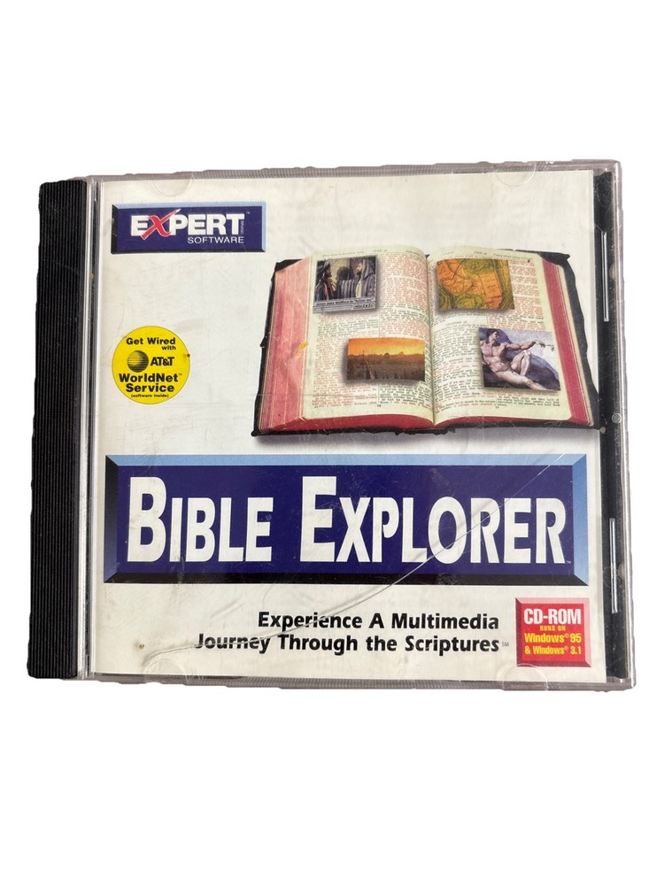 Bible Explorer Expert CD-Rom 1995 Expert Software