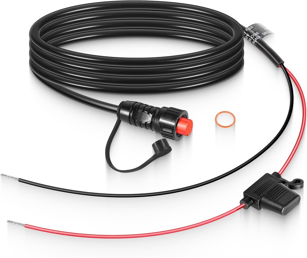 010-11425-01 Threaded Transducer Power Cable for Garmin GLS 10 Sonar Module-