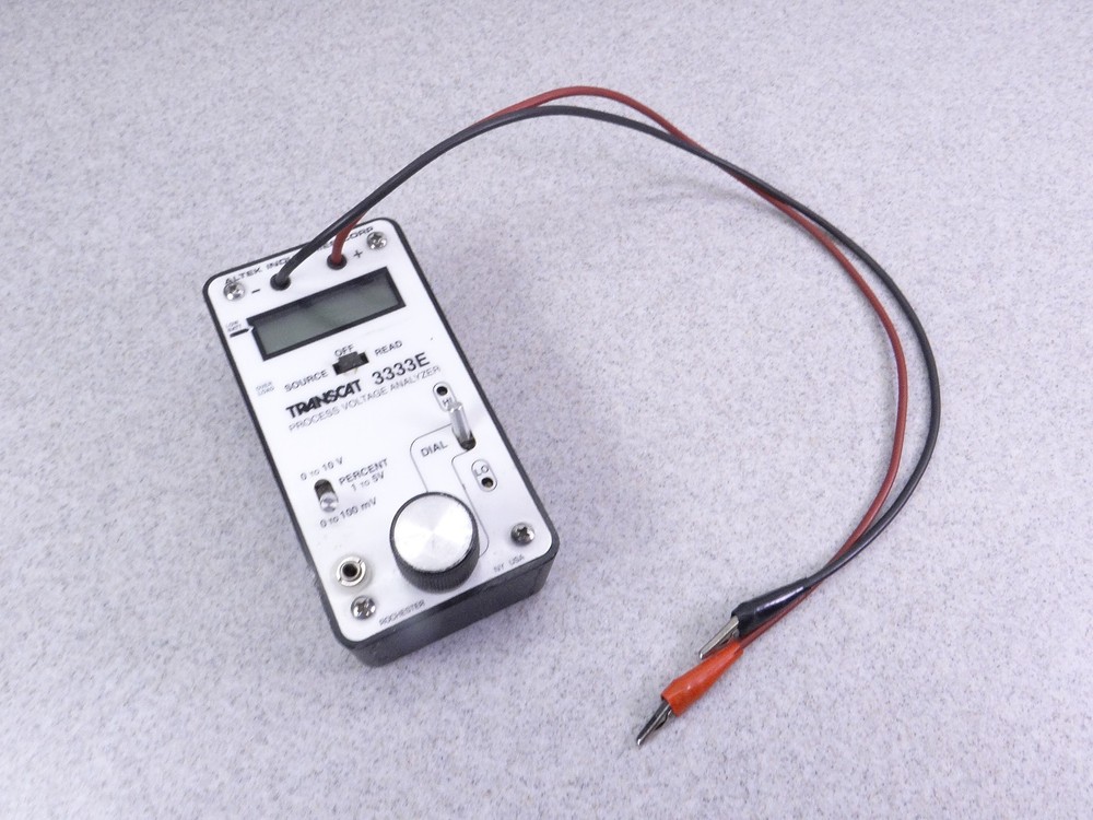 Altek Transcat 3333E Process Voltage Analyzer w/ Leads