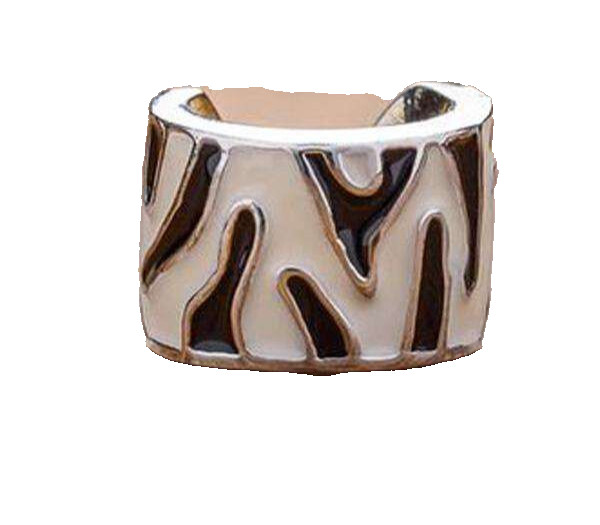 CharMED Stackable Personalize Stethoscope Bling Charm | Zebra Print