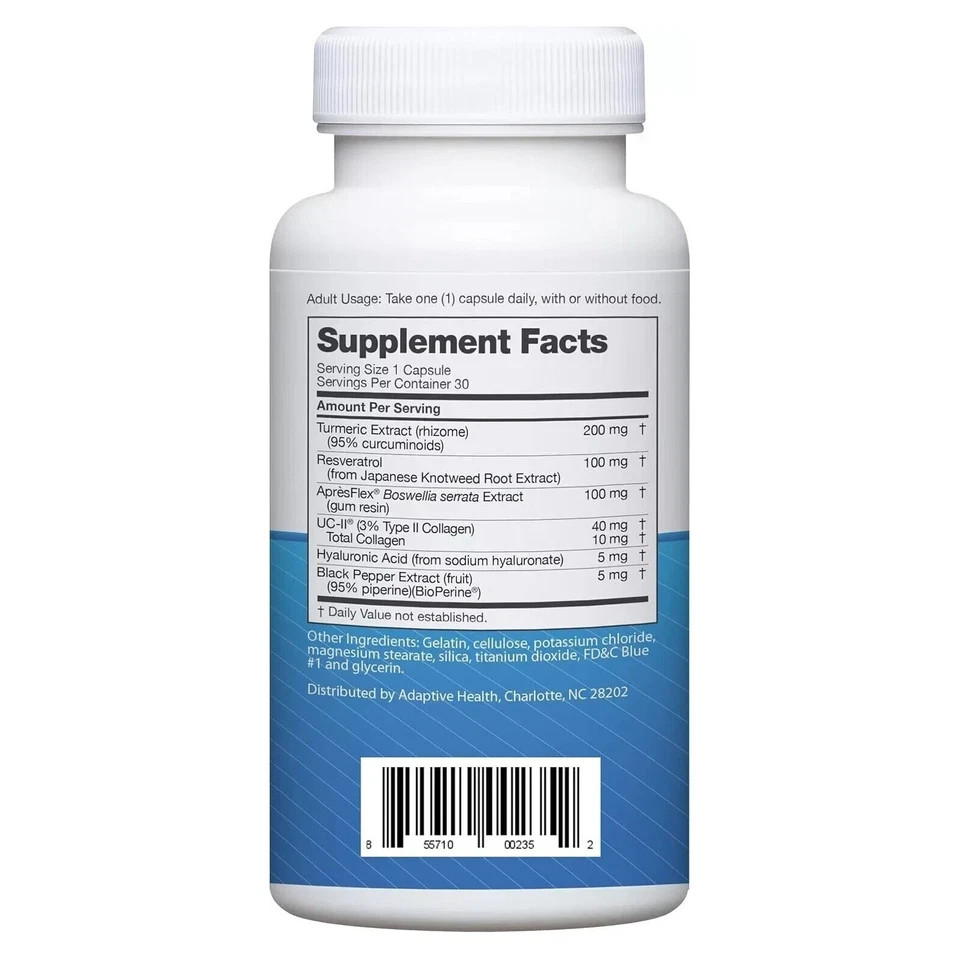 Instaflex Advanced Joint Support Formulated Joint Relief Supplement 30 Capsules