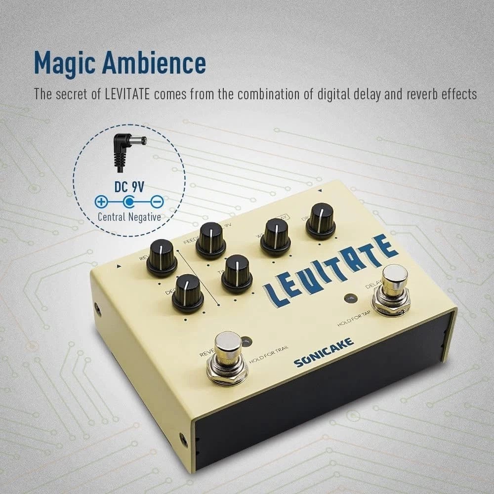 Guitar Effects Pedal - Delay Reverb