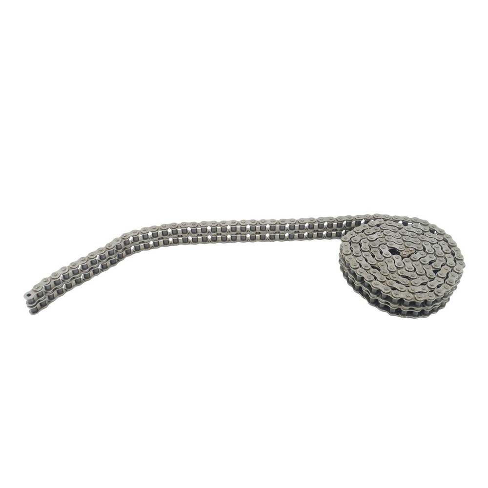 #60-2 Double Strand Duplex Roller Chain 10 Ft with 2 Connect Links