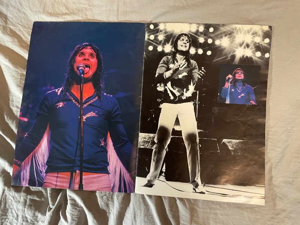 Ozzy Osbourne 1981 SIGNED AUTOGRAPH Blizzard Of Ozz Tour Program Book