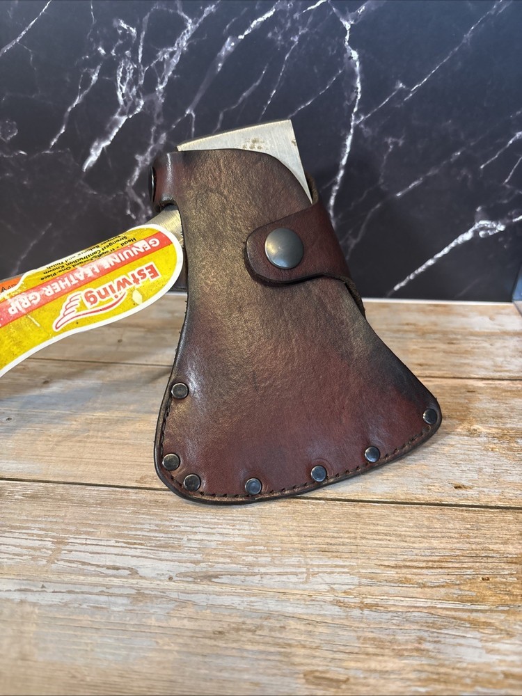Estwing Leather Sheath for A Hatchet  Original Pattern But BETTER.  Sheath Only