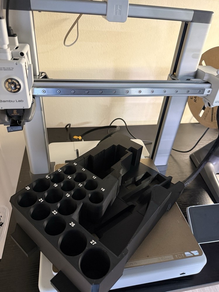 Milwaukee M12 Fuel Impact Case Insert Organizer | 3D Printed Socket Holder