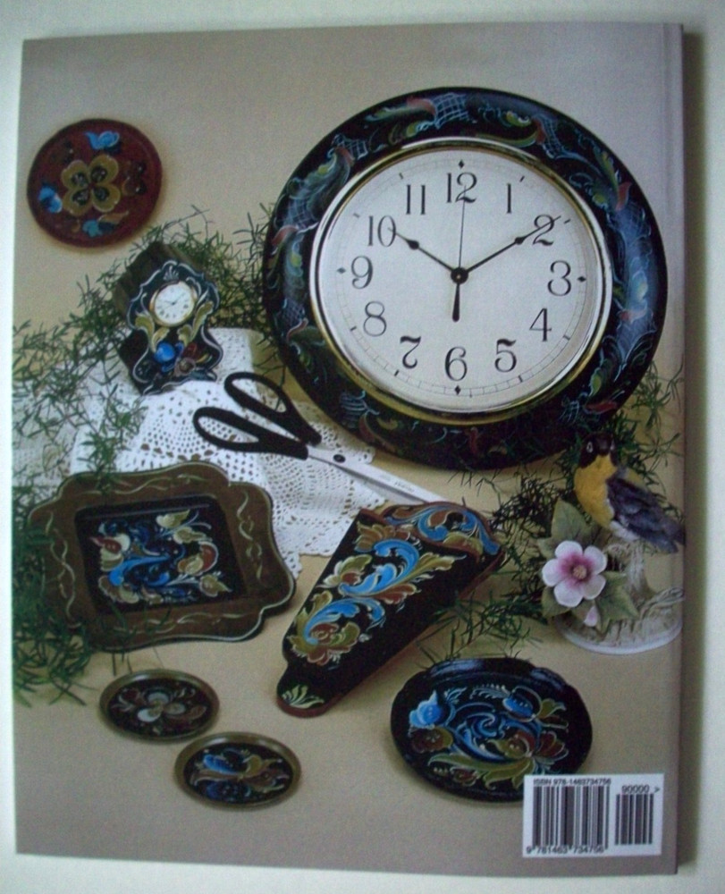 Design Basics for Telemark Rosemaling painting instructions and revised patterns