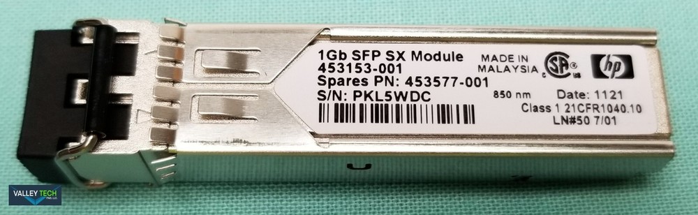 HP 1Gb SFP SX Module 453153 001 NEW Open Box