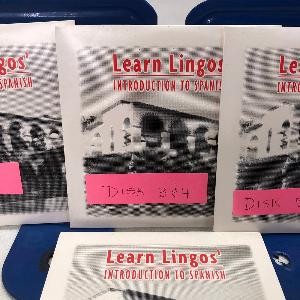 LEARN LINGOS INTRODUCTION TO SPANISH 8 DISC SET 2003