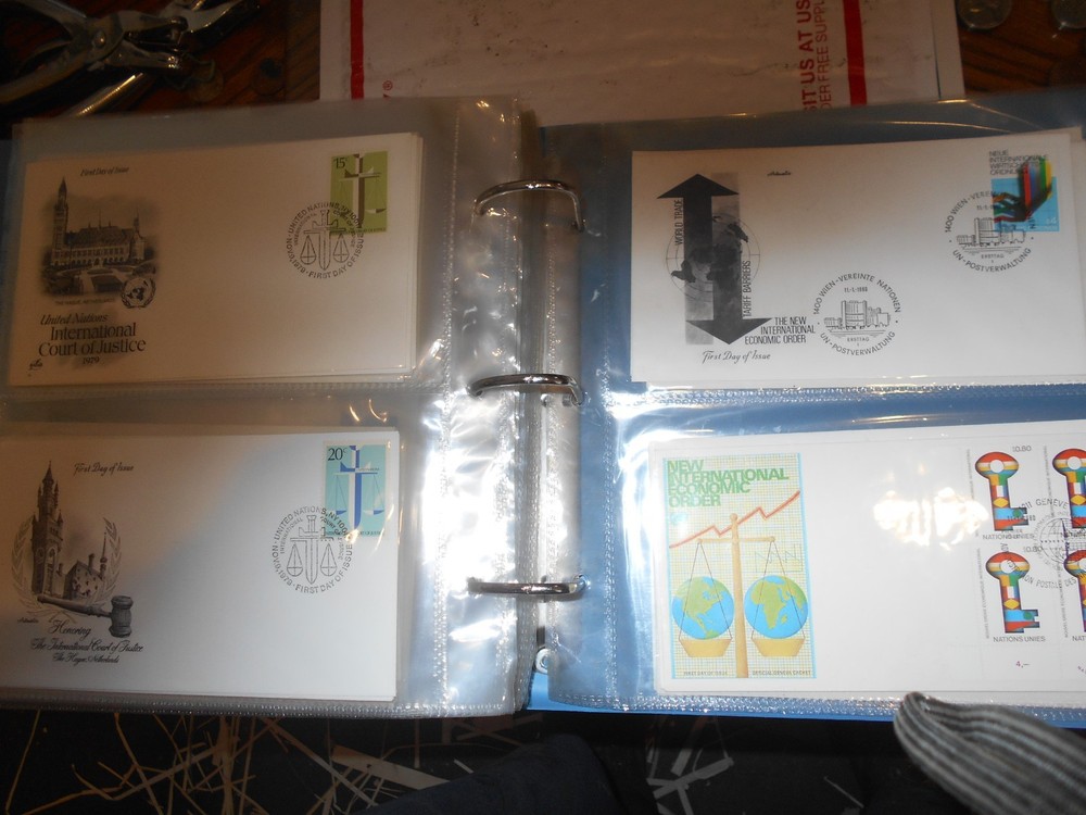 united nations first day covers 1970-80