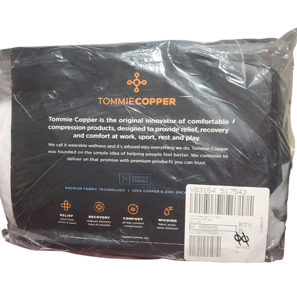 Tommie Copper Basic 4Pk ErgoFit WOTC Compression Socks - Large