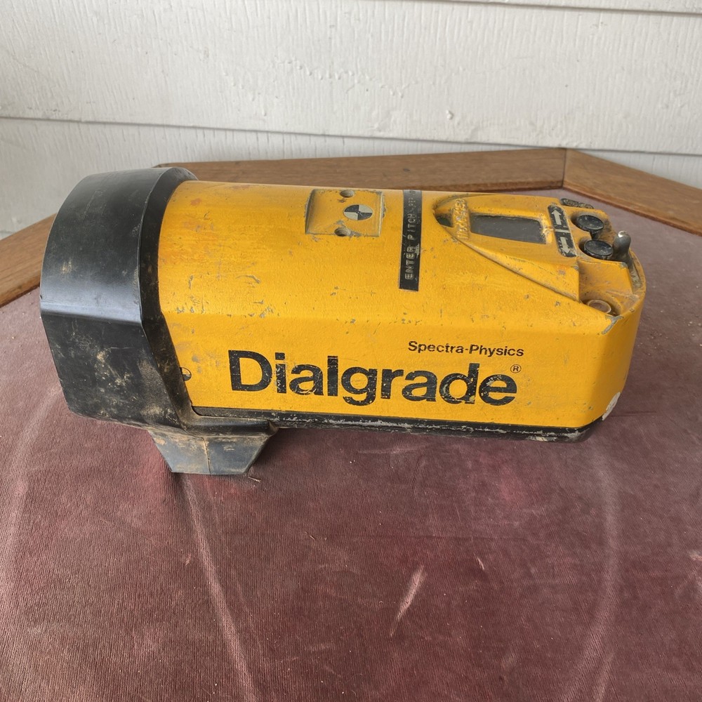 Spectra-Physics Laserplane Dialgrade Model 1150 Pipe Laser AS-IS Untested