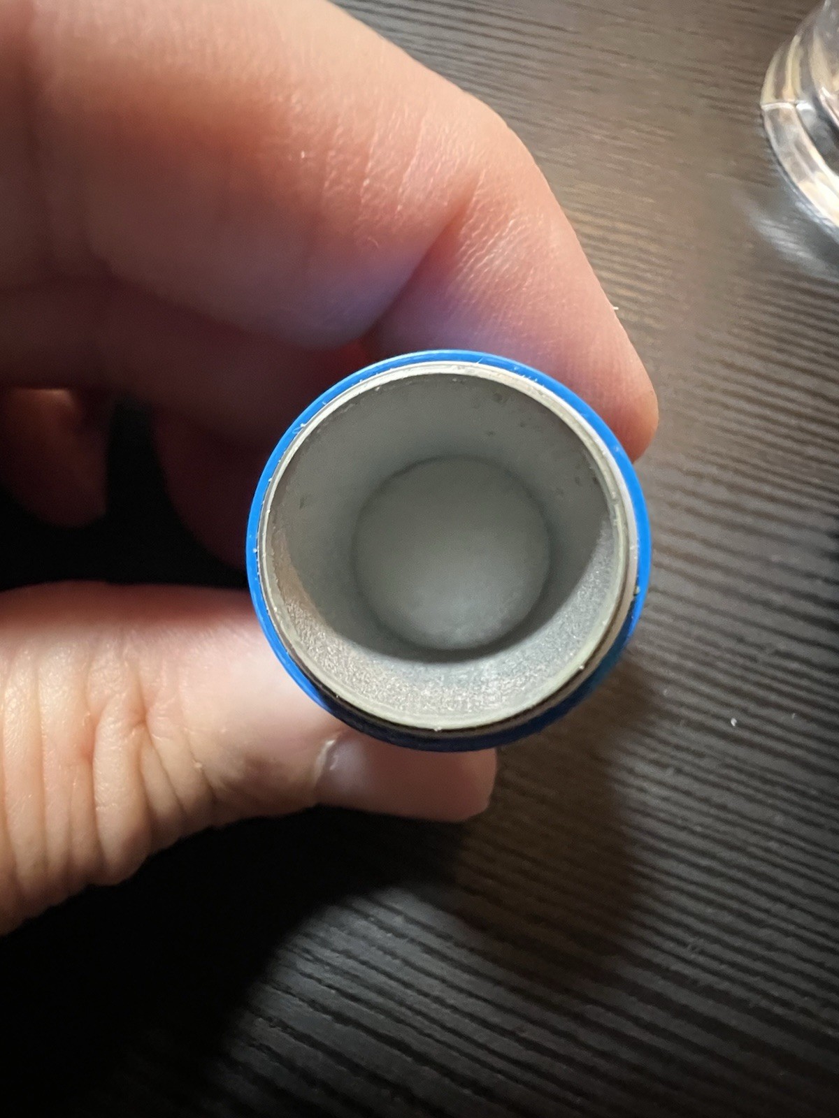 Chapie Max insulated lip balm protector blue new without box