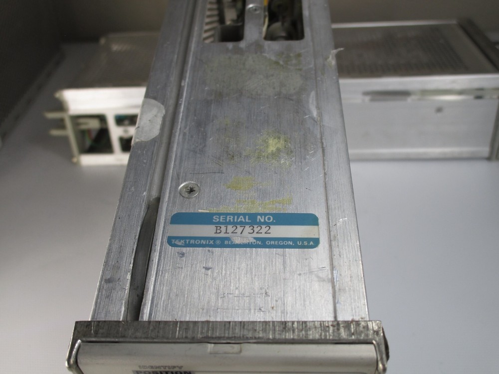 Tektronix Model 7A18 Dual Trace Amplifier Plug-In.
