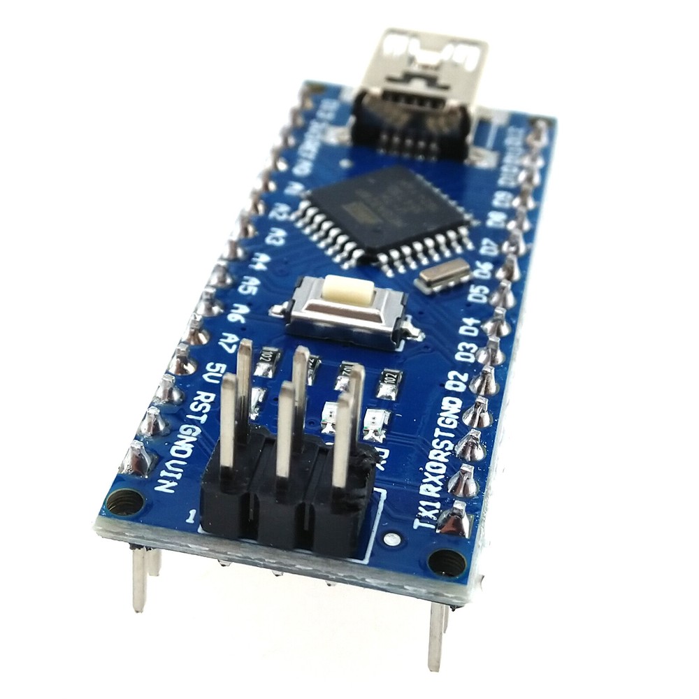 Nano V3.0 ATmega328P CH340 Microcontroller 5V Soldered Serial Board USB Cable