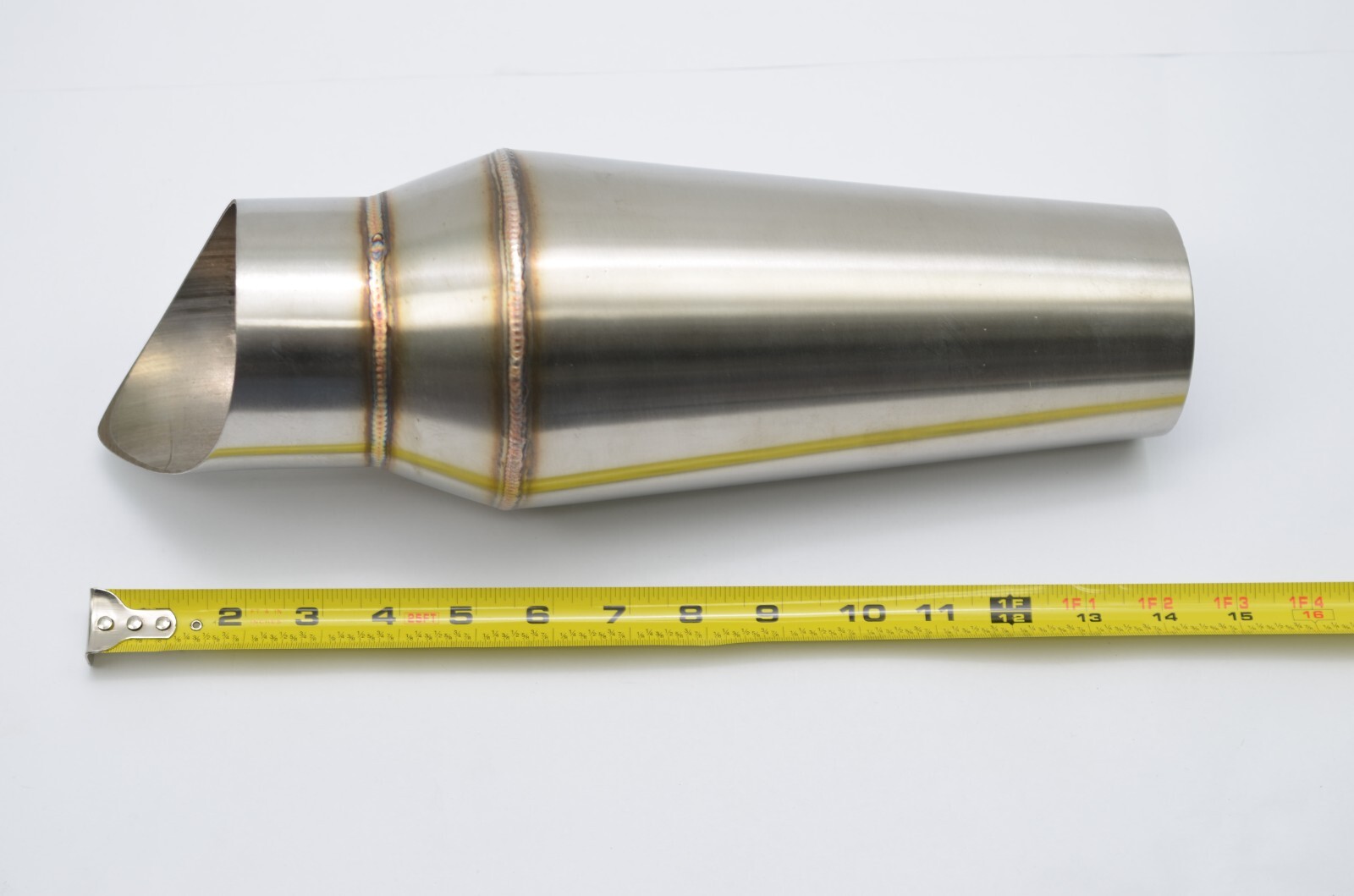 1320 3 inch megaphone Stainless Reverse Cone collector blast pipe BOSOZOKU V3