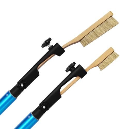 Stick Clip Rock Climbing Brush with Extendable Pole| Angle Adjustable Boulder...