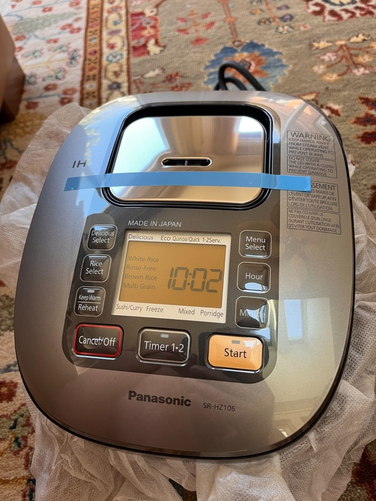 NEW panasonic sr-hz106 + 1 extra copper bowl