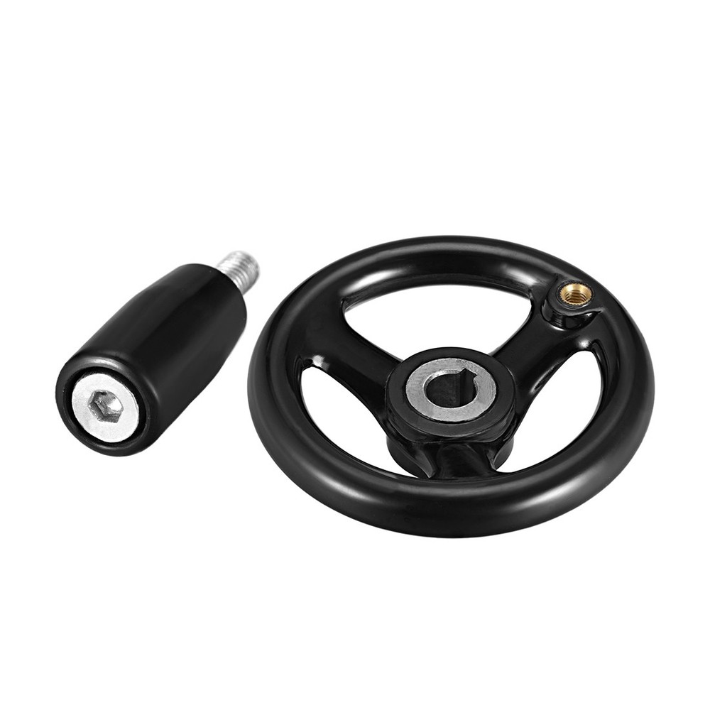 Hand Wheel 100mm Diameter 12mm Hole Diameter for Milling Machine