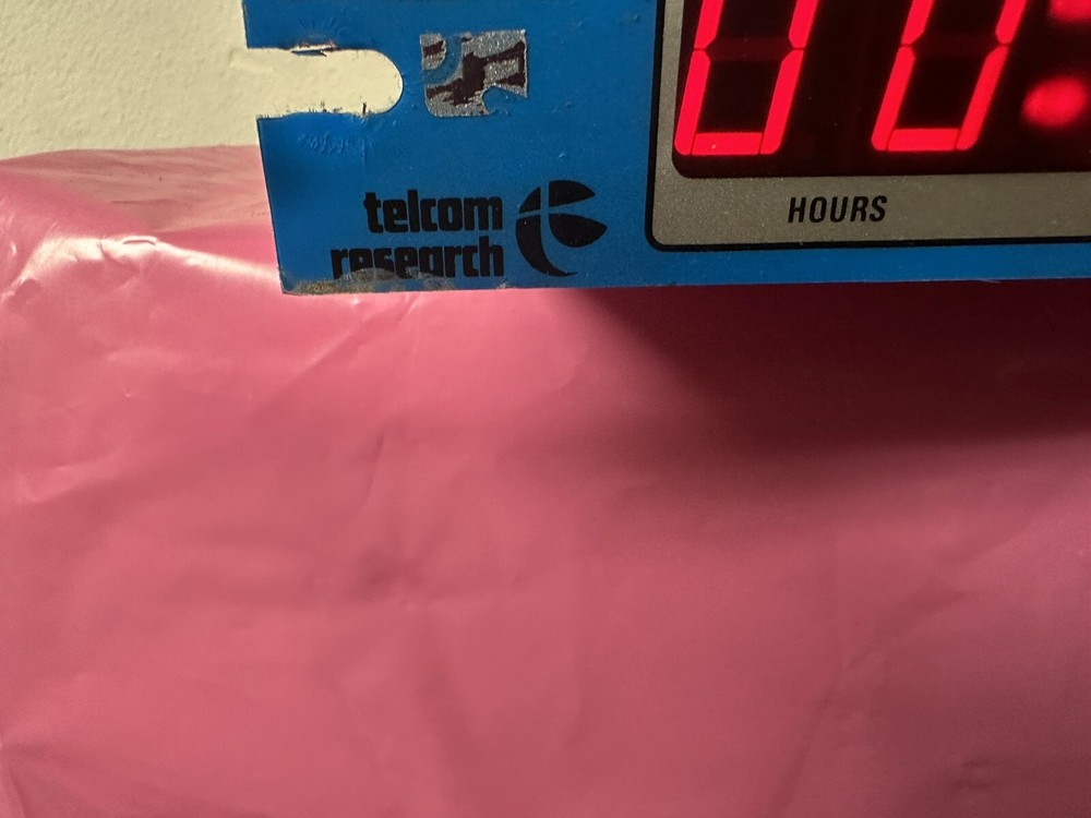 TELCOM RESEARCH T6010 S.M.P.T.E. / E.B.U TIME CODE READER CHARCTER INSERTER