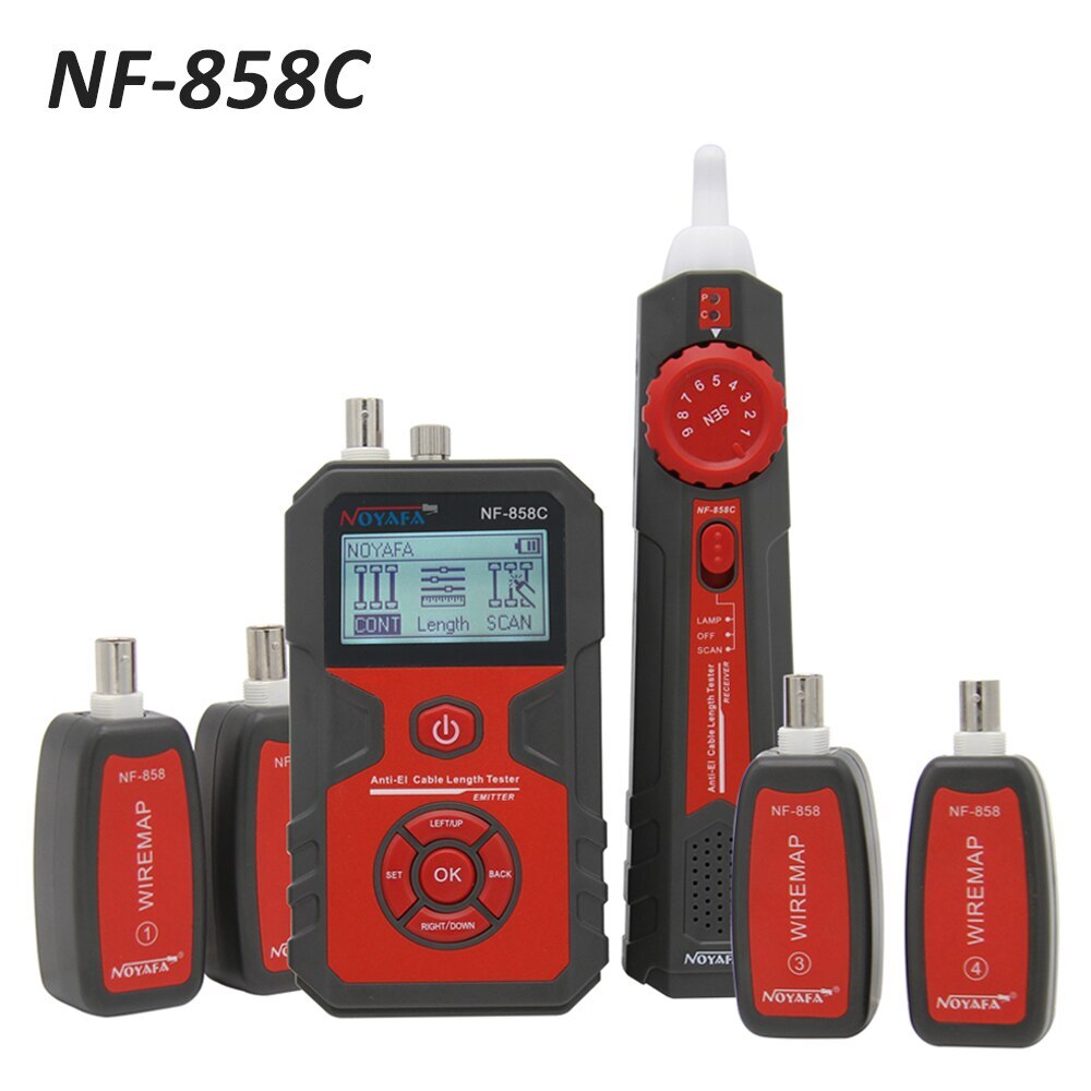 NF-858C Trace Cable Line Wire Tracker Cable Tester Finder Network Cable Tester
