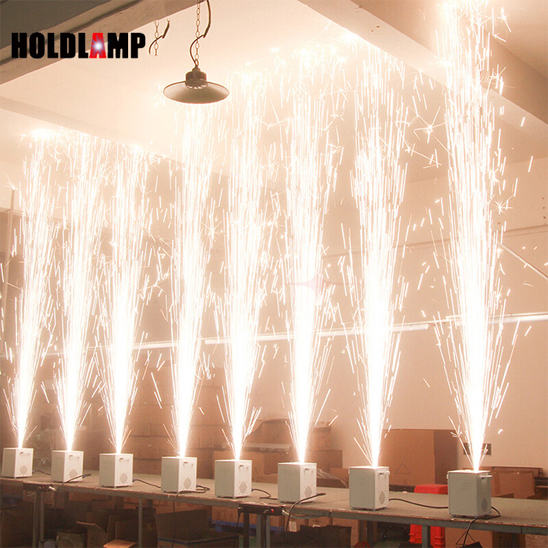 2XCold Spark Machine 700W Firework Special Stage DJ Effect Machine & Flight Case