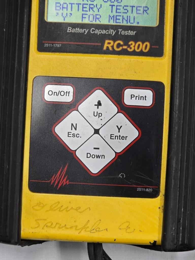 Auto Meter RC-300 Handheld SLA Battery Tester