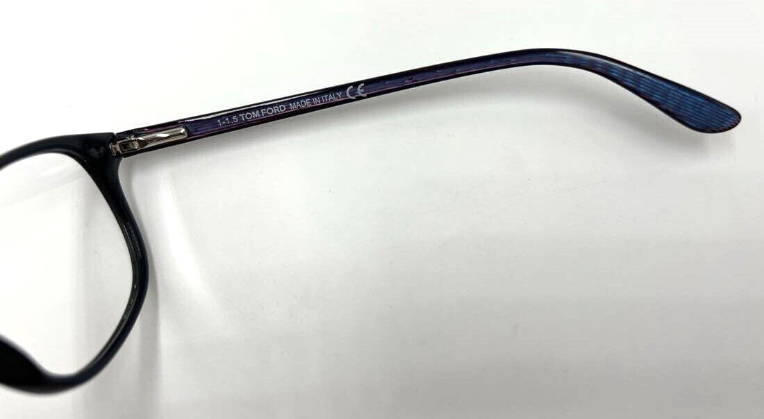 Authentic TOM FORD TF5316 092 Blue Demo Lens Eyeglasses 54 mm (4-22,23,24)
