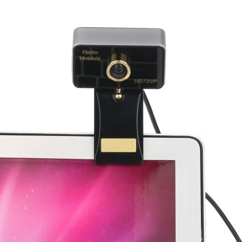 720P HD Webcam with Microphone USB Streaming Web Camera for PC/Computer/Desktop