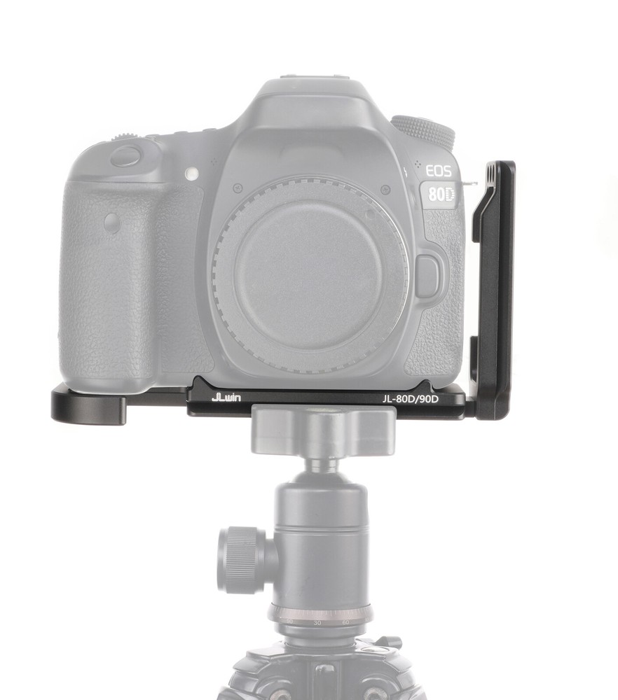 Vertical Quick Release Plate L Bracket for Canon 70D 80D 90D Camera Arca-Tripod
