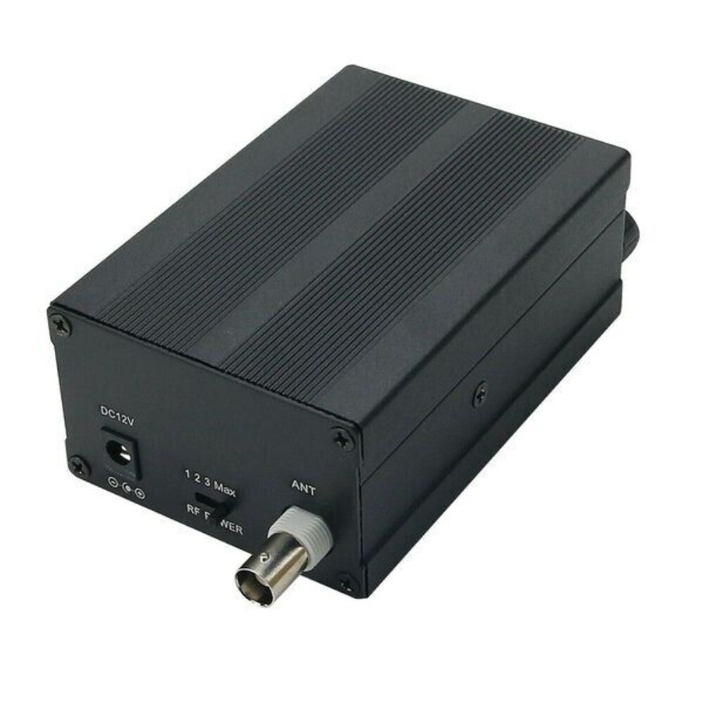 5W Stereo FM Wireless Radio Transmitter Power Adjustable w/ Telescopic Antenna