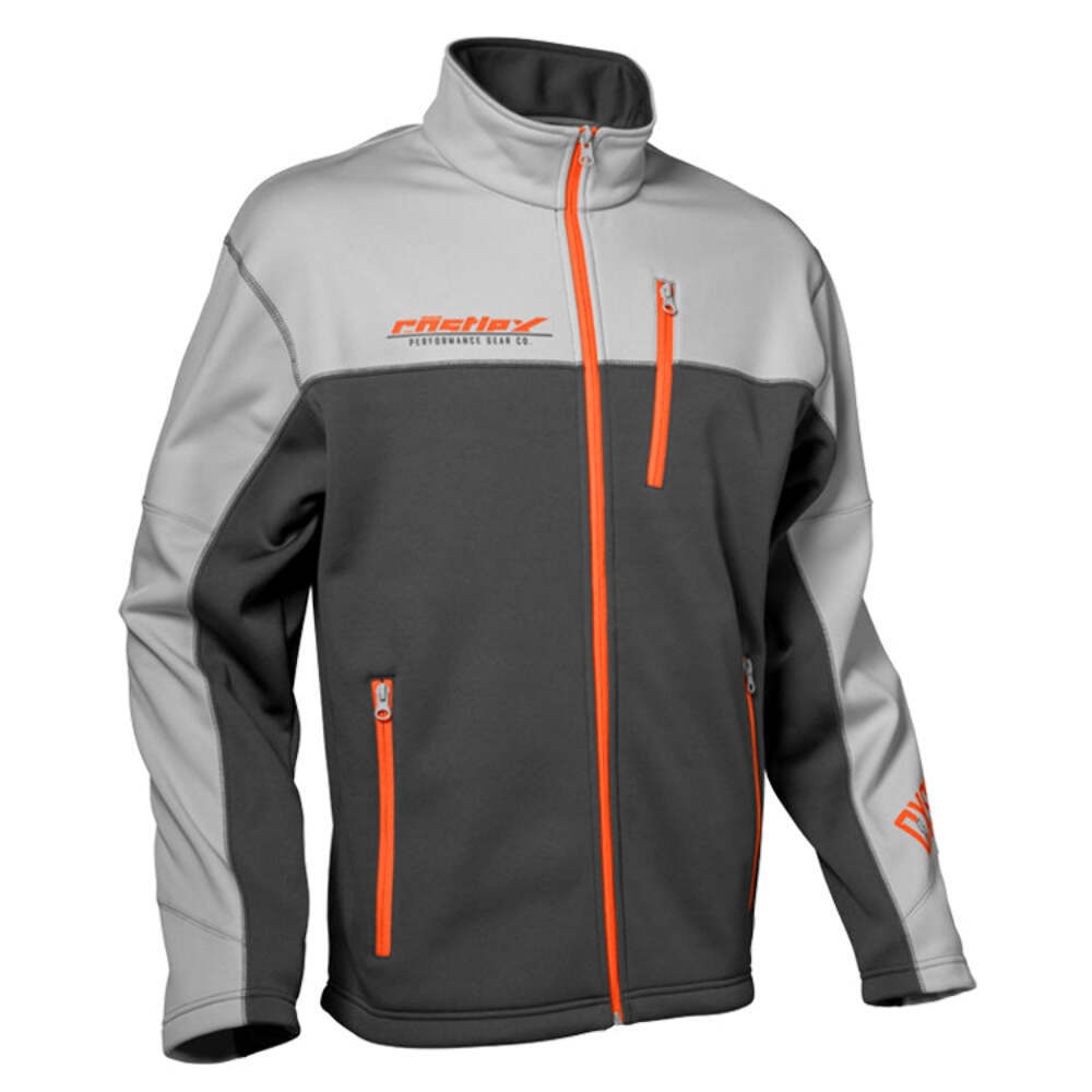 Castle X Fusion G4 Mid-Layer Jacket - Orange/Silver