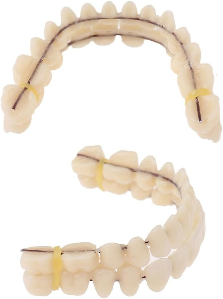 Fake Tooth DIY Kit for Making Temporary Partial or Full Dentures