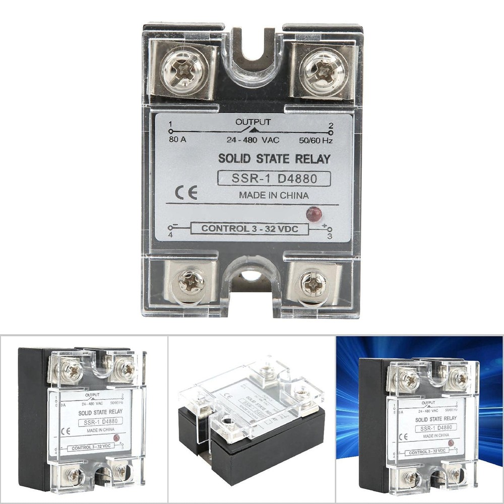 Solid State Relay SSR Module DC Controlled AC Input 332VDC Output 24480V