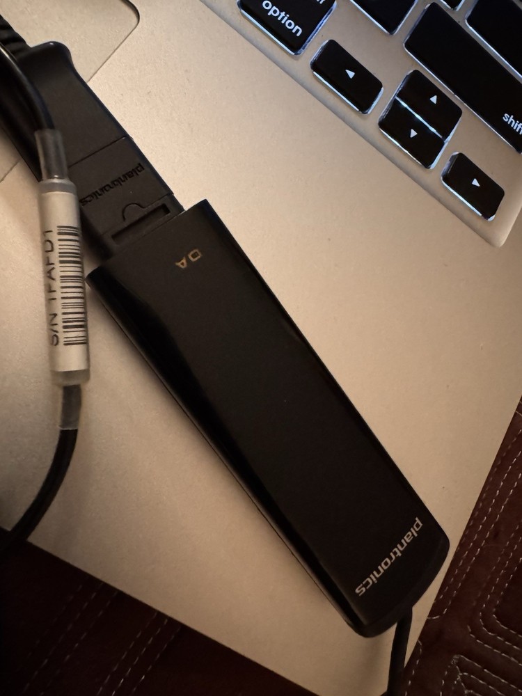Plantronics EncorePro Mono Headset Quick Disconnect + DA70 Audio Adapter