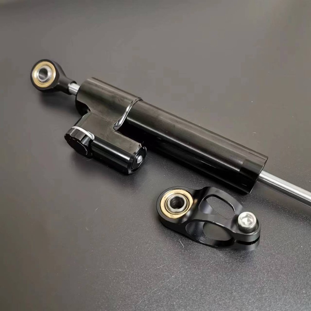 Steering Damper Stabilizer Safe Control Universal Black Damper CNC Motorcycle